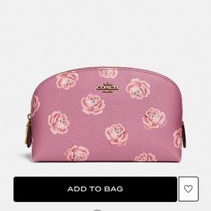 Coach cosmetic bag